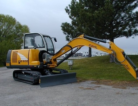 Gehl 602 Mini Excavator Parts Manual PDF Download - GEHL Manual Download