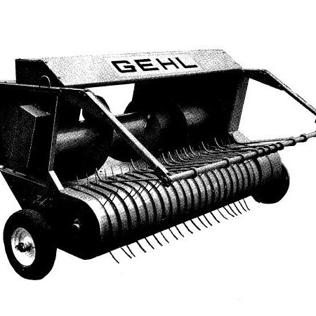 Gehl 418 / 420 Finger Wheel V-Rakes Parts Manual PDF Download - GEHL ...